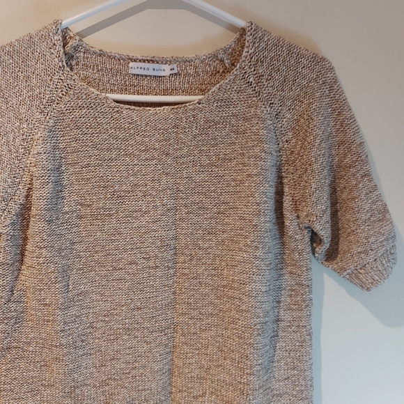 ❣️Ladies Alfred Sung Cotton Blend Knit Sweater short sleve size M (#675) - Picture 2 of 7